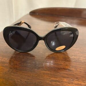Rae Dunn Black Sunglasses Shine Bright NWT